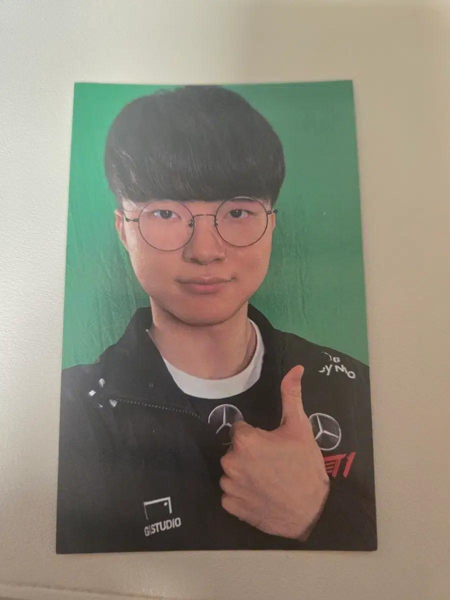 T1 페이커 faker 포토엽서