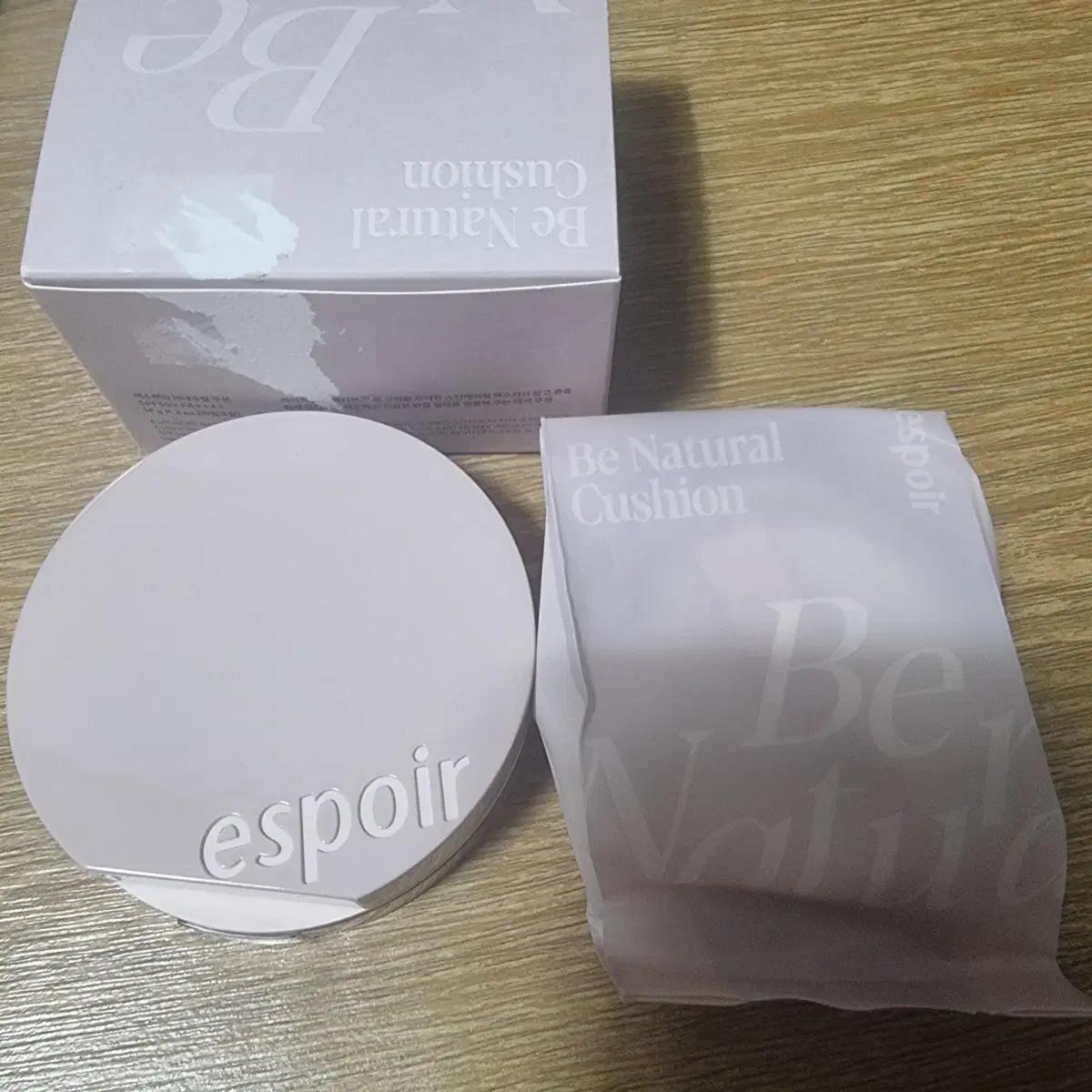 미개봉) 22호 에스쁘아 비내추럴 쿠션 리필포함