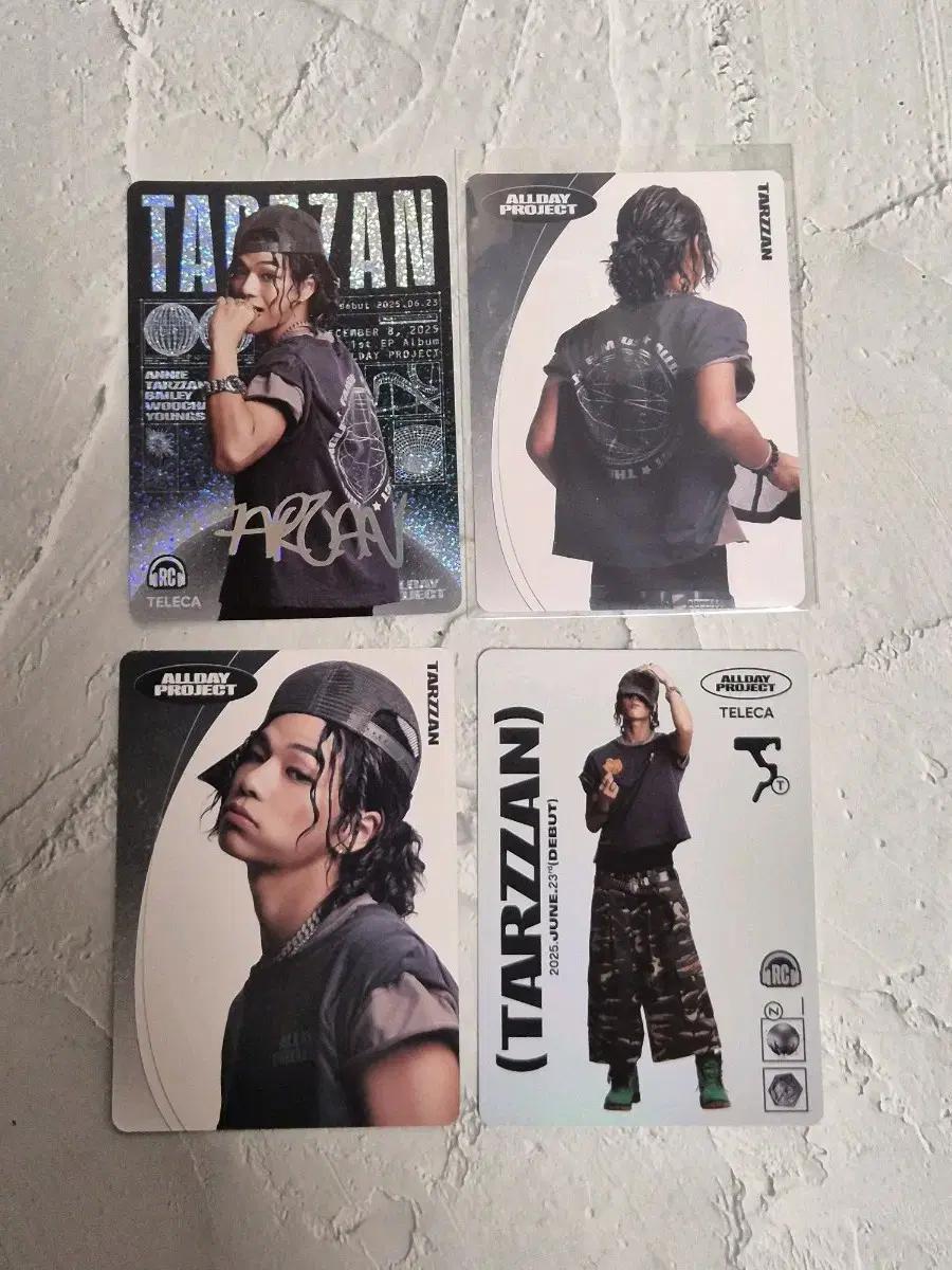 테레카 올데이프로젝트 - 타잔 카드 4종