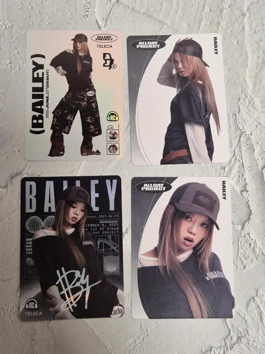 테레카 올데이프로젝트 - 베일리 카드 4종