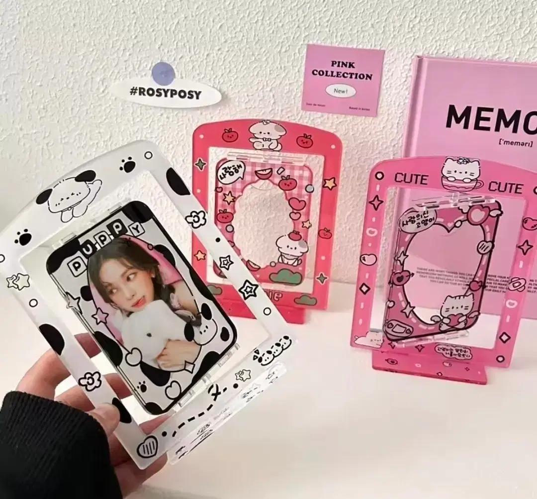 처분) 회전 아크릴 포카 홀더 (아이브,아일릿,세븐틴,보넥도)
