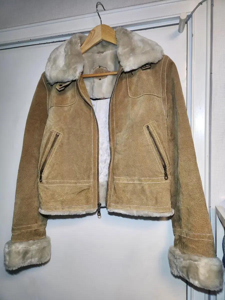 Wilsons leather 크롭 천연가죽자켓