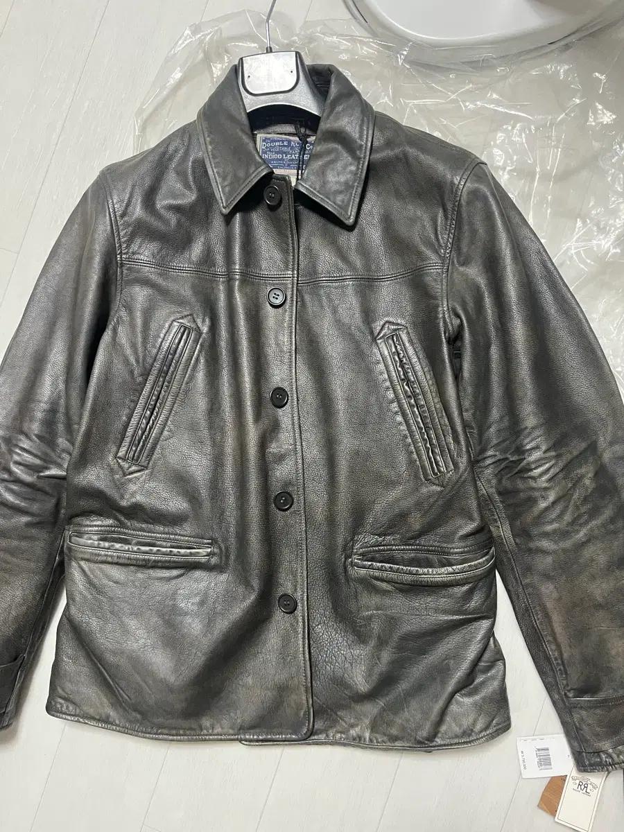 rrl 인디고 레더 카코트 M 팝니다