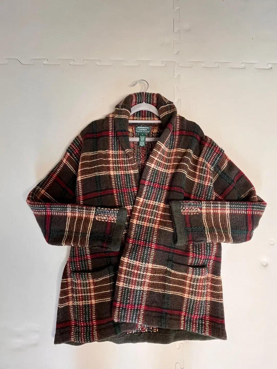 폴로 랄프로렌 램스울 니트 가디건 스몰(S)