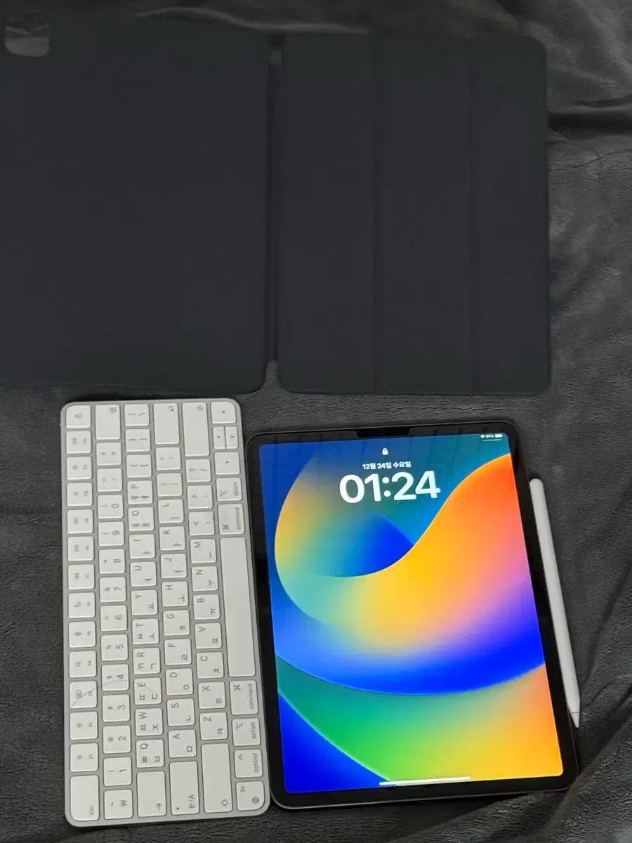 [S급]아이패드 프로11 3세대+애플펜슬+매직키보드