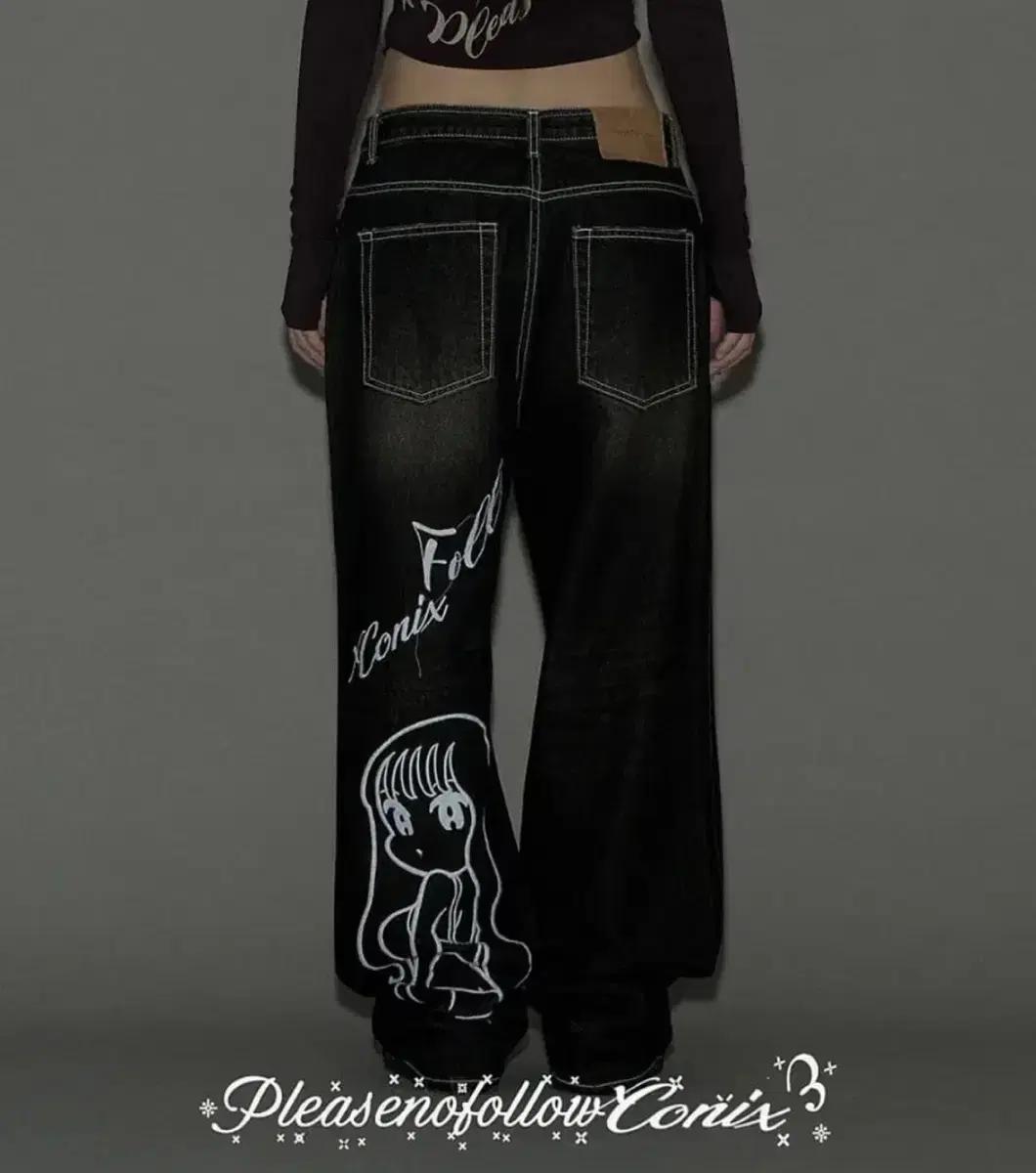 플리즈노팔로우 코닉스 데님 2사이즈