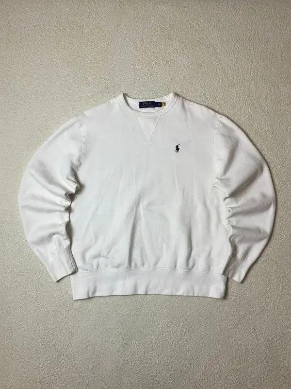 폴로 랄프로렌 로고 큐알 크루넥 맨투맨 PN6344