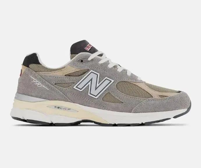 뉴발란스 테디산티스 990V3 그레이 9.5사이즈(국내275) 판매
