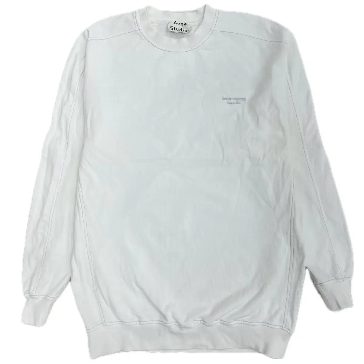 아크네스튜디오 로고 레터링 맨투맨 xs 실측 100-105 l-xl 정도