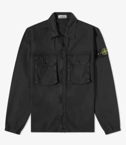 스톤아일랜드 21FW 오버셔츠 블랙 L 사이즈 판매합니다.