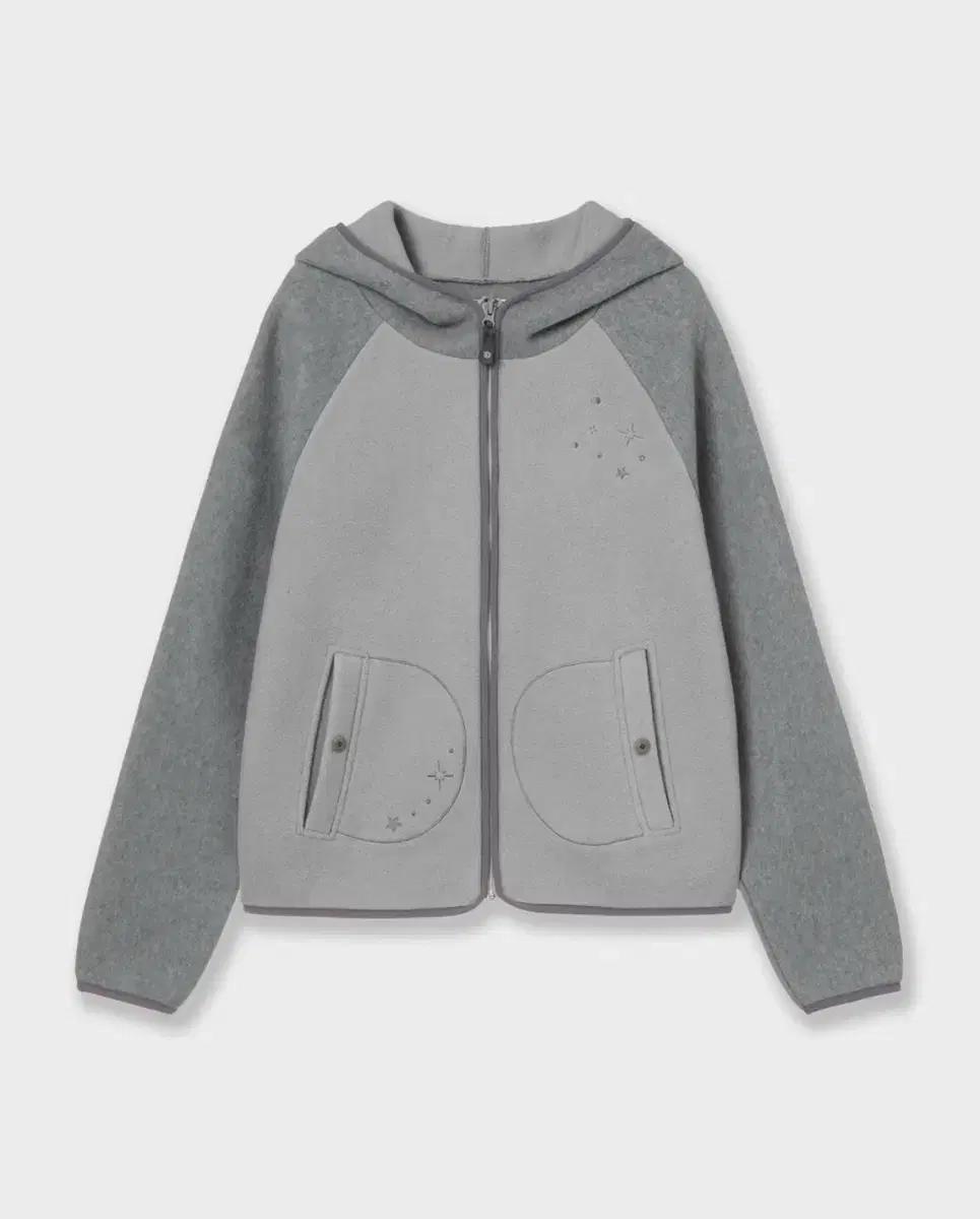 에이이에이이 aeae STELLA FLEECE ZIP UP HOODI