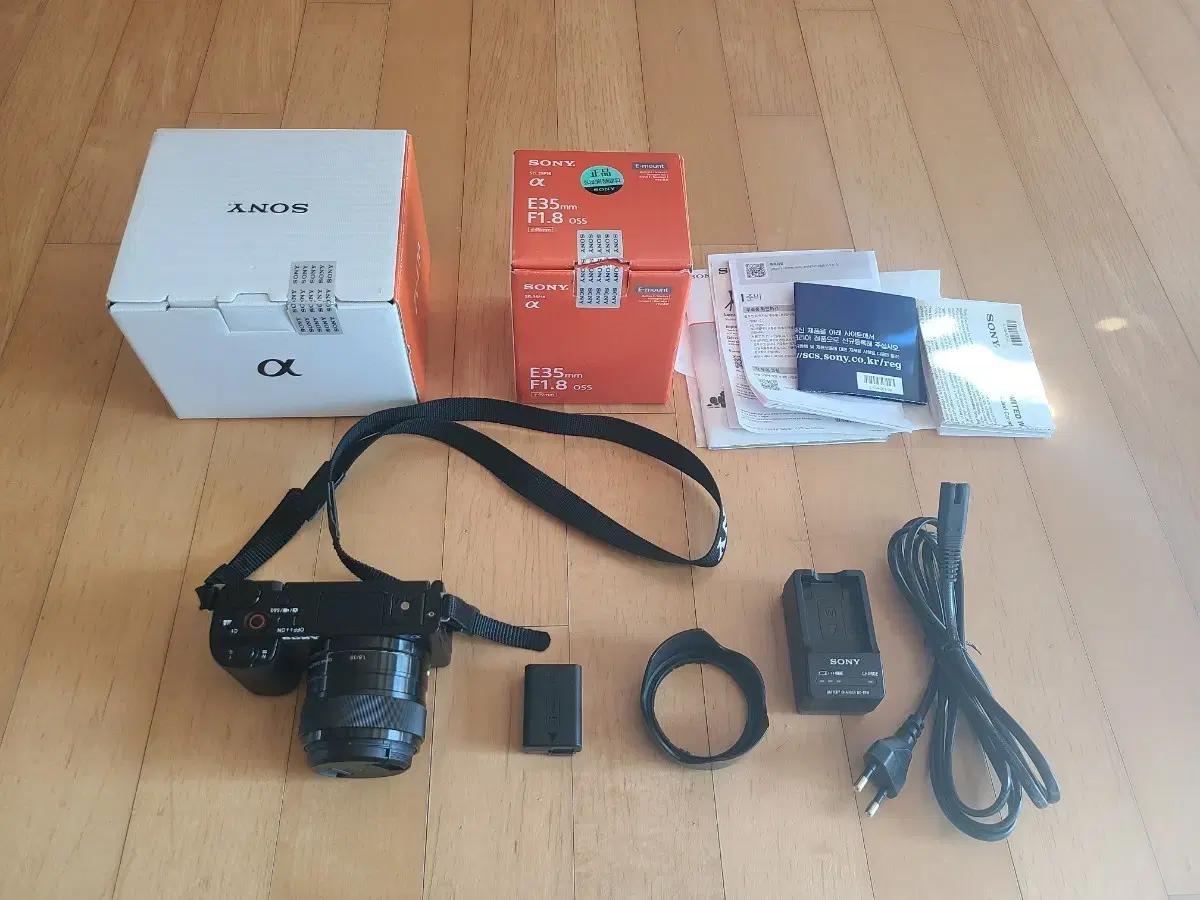 소니 zv-e10 + 35mm f1.8 단렌즈 (1천컷, 상태 양호)