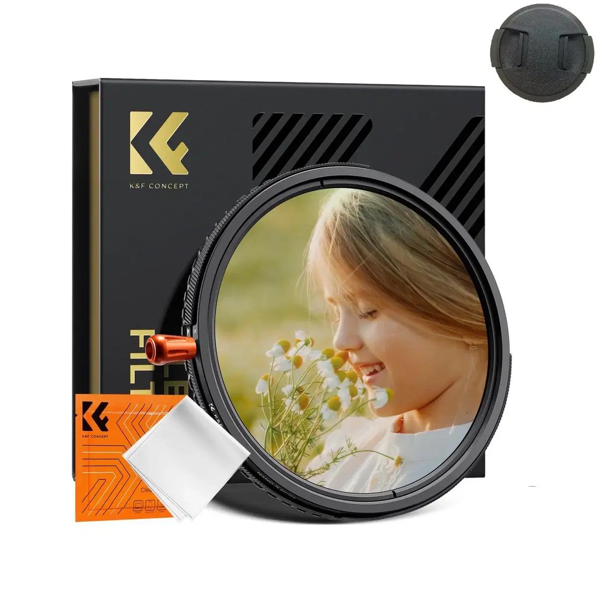 K&F 67mm NANO-X 3-in-1 필터 (블랙미스트+ND+CPL)