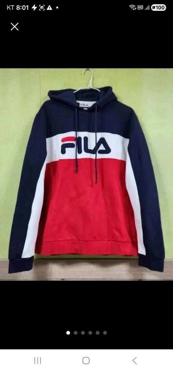 Fila 휠라 남성 기모 후드티-(100)거의 새것에 가깝습니다