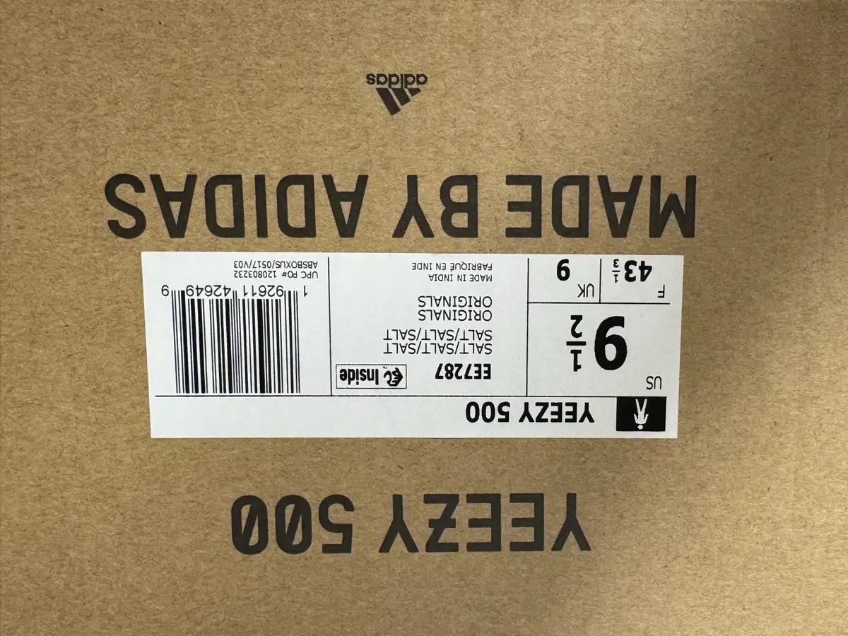 아디다스 이지 500 솔트 275mm (EE7287)
