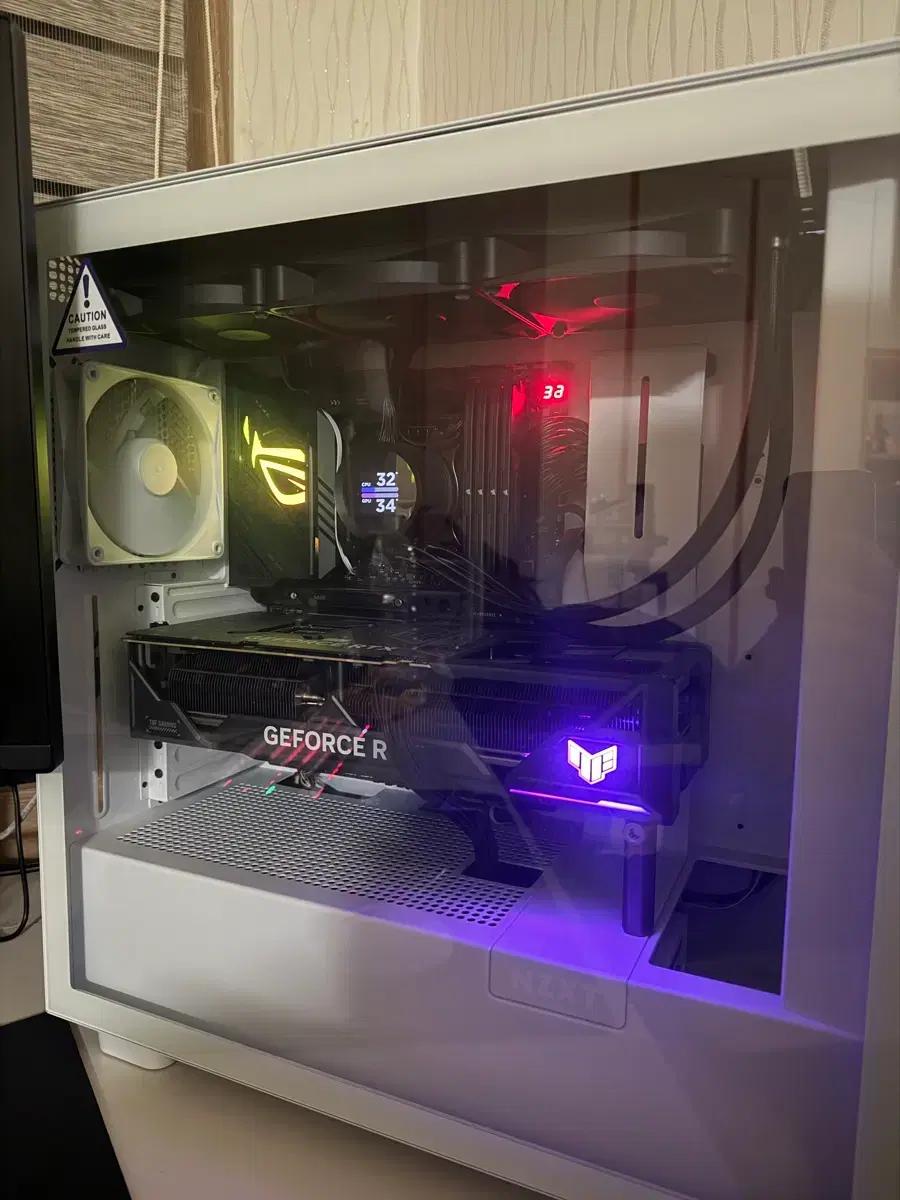 14900k 4080super 64g램 ssd2tb,hdd8tb 본체 데