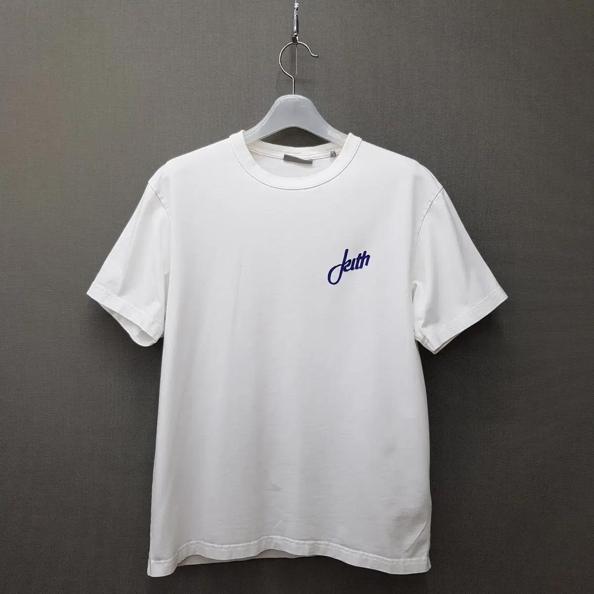 KITH 키스  스크립트 로고 반팔 티셔츠 XS사이즈