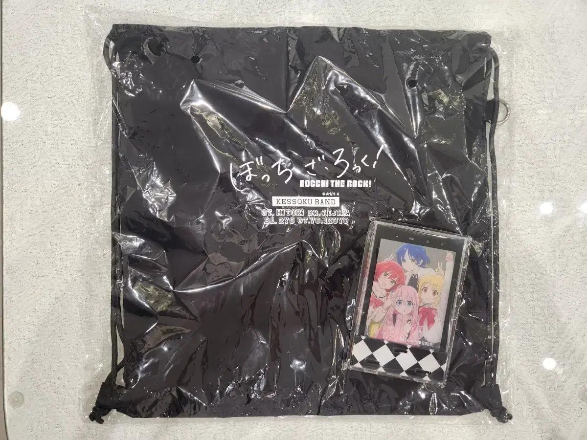 AGF 2025 한정 결속밴드 굿즈 (짐색, 아크릴 스탠드)