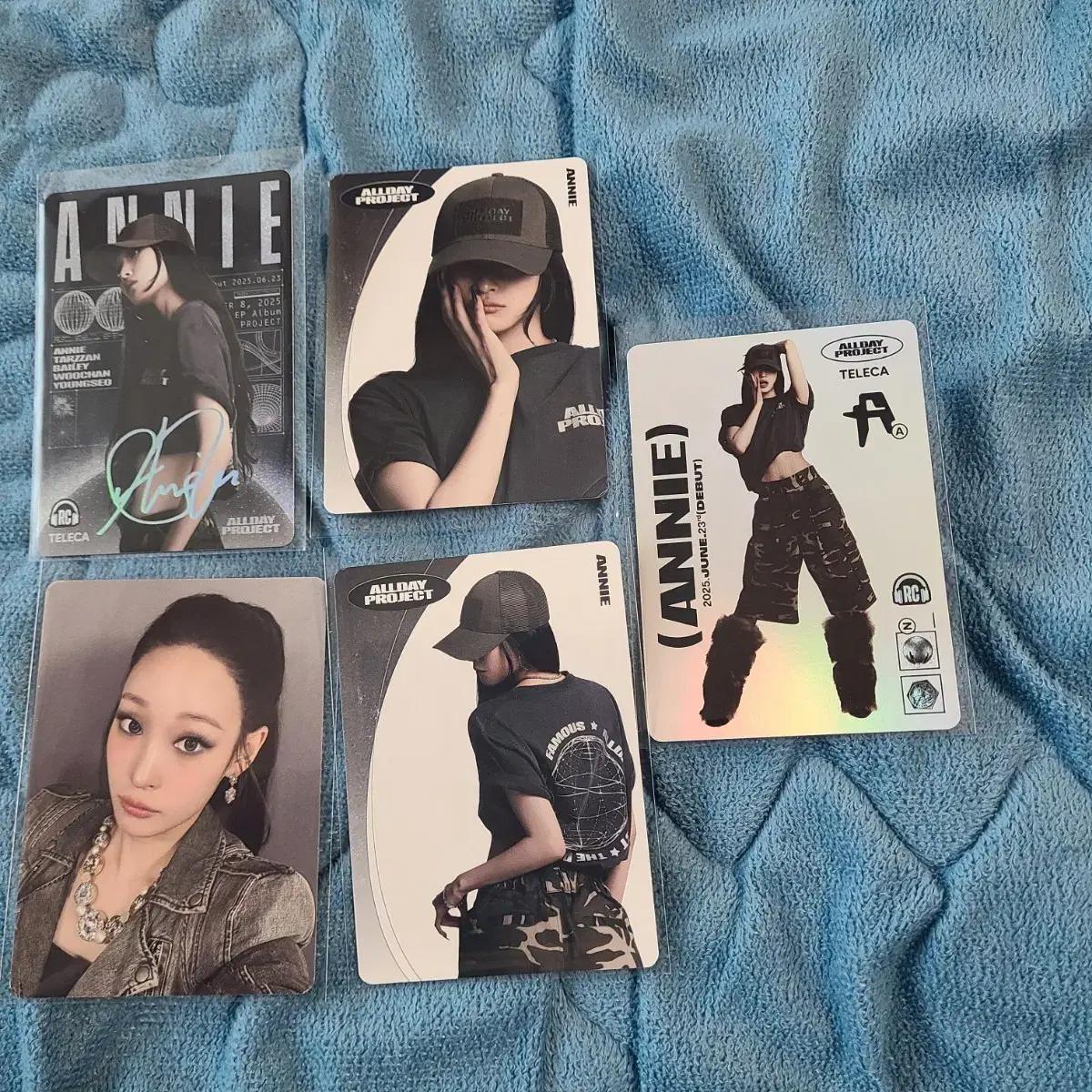 테레카 올데이프로젝트 Annie 카드5장 전체