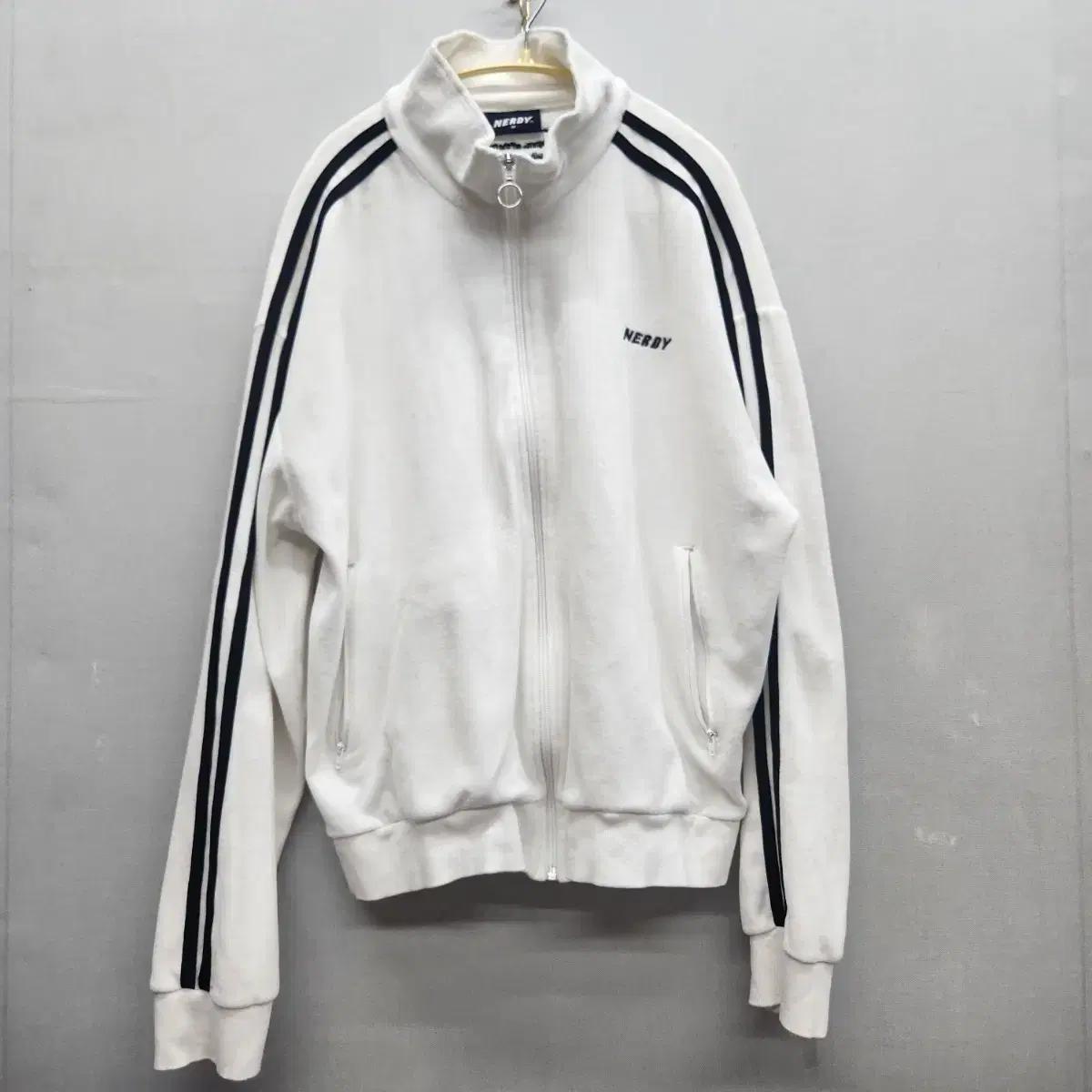 널디 로고 사이드라인 벨벳 져지 M(XL)