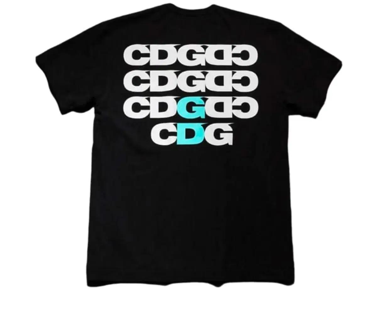 [XL] 지드래곤 CDG 위버멘쉬 GDC 반팔티 블랙 지디꼼데