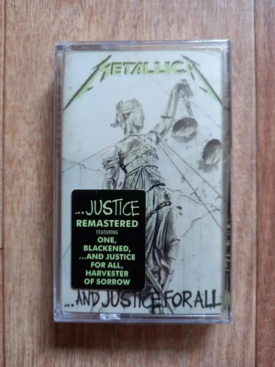 metallica 카세트테이프 미개봉 수입반 메탈리카