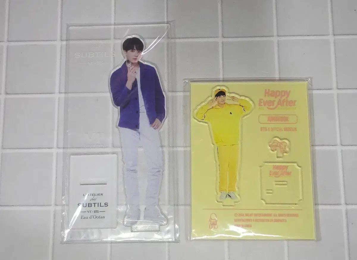 방탄소년단 정국 아크릴 스탠드 세트 BTS JUNGKOOK ACRYLIC