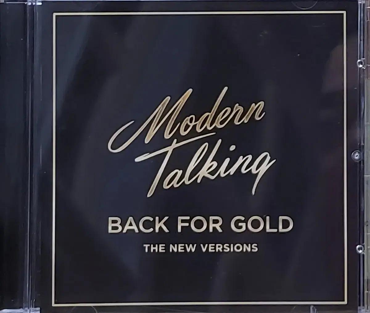 No.350. 모던 토킹. Back for Gold. CD.
