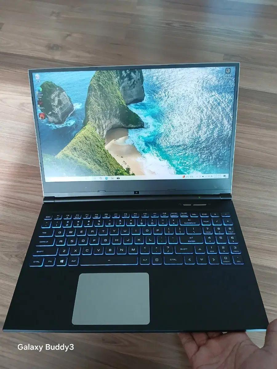한성 게이밍노트북 I7-8750H,8기가램,GTX1050TI