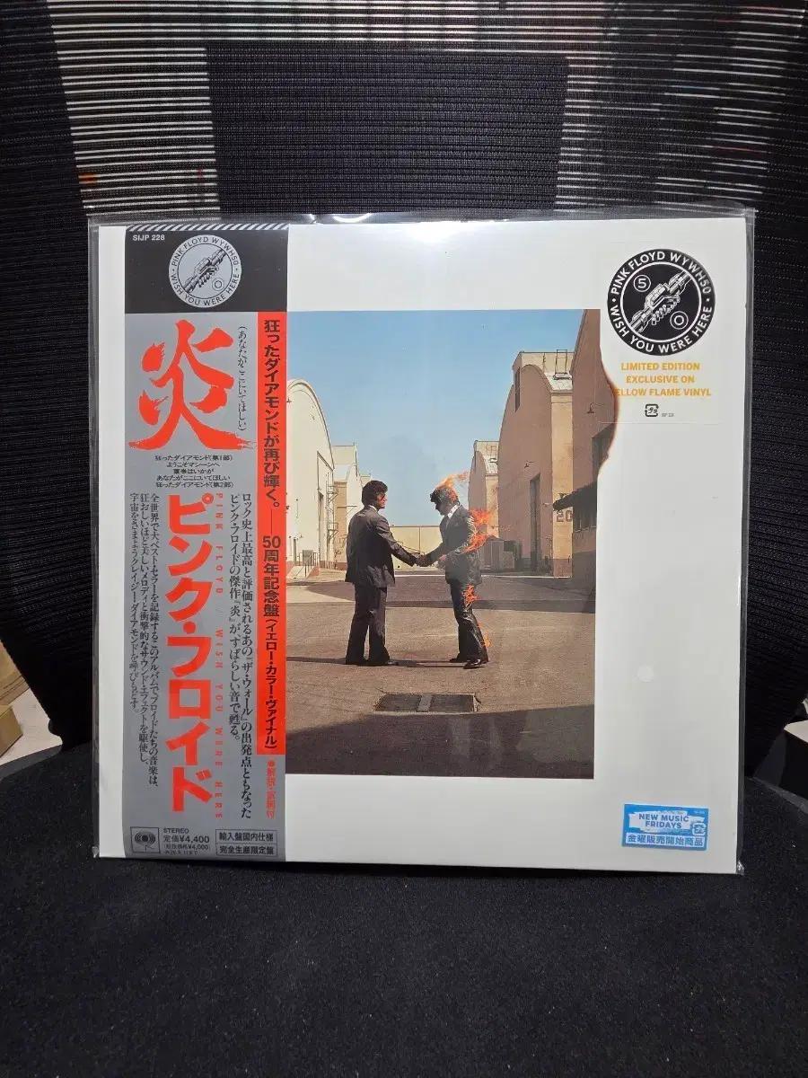 Pink Floyd - Wish You 50주년 일본반 LP (OBI)