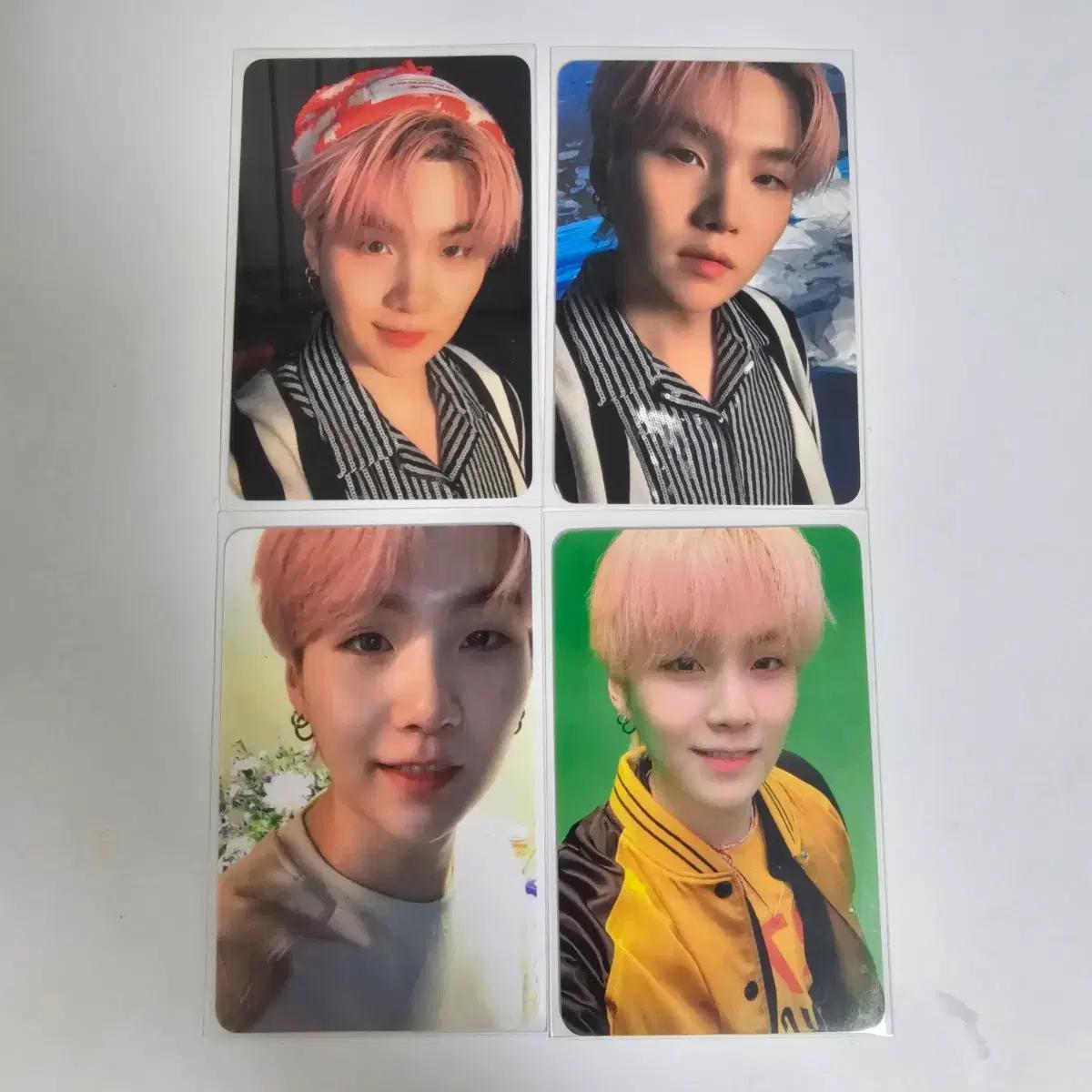 일괄 개별 가능)방탄 방탄소년단 bts 슈가 민윤기 포카