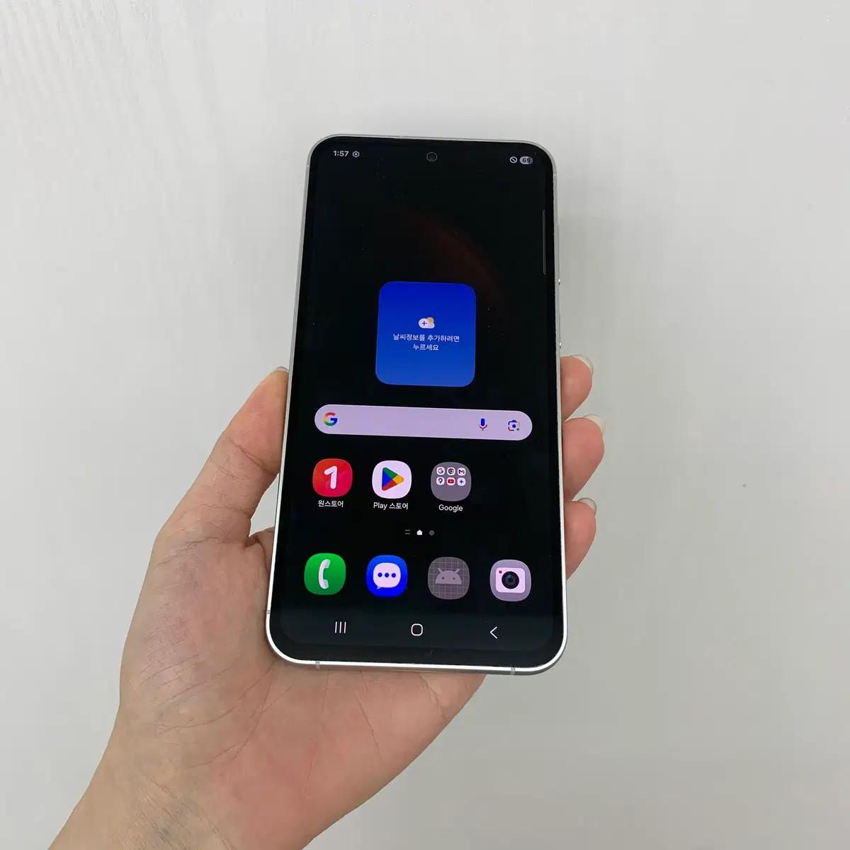 (25년개통) 갤럭시S23FE 256기가 크림 부산중고폰 팝니다44729