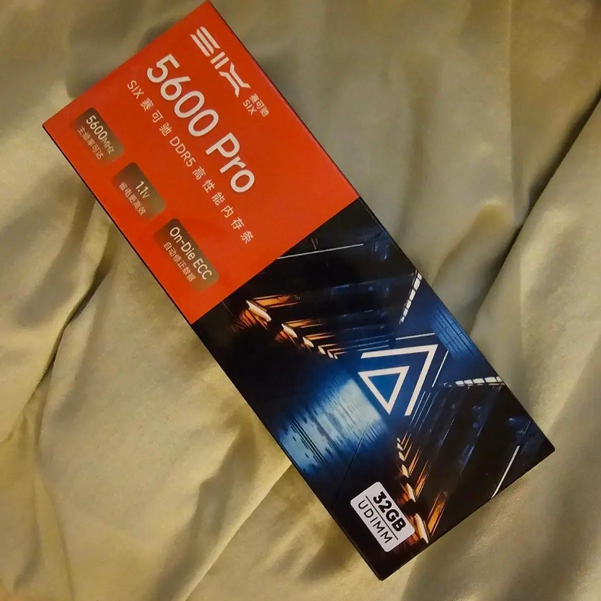 (택포) SIX U-5600 Pro 32GB DDR5 5600mhz