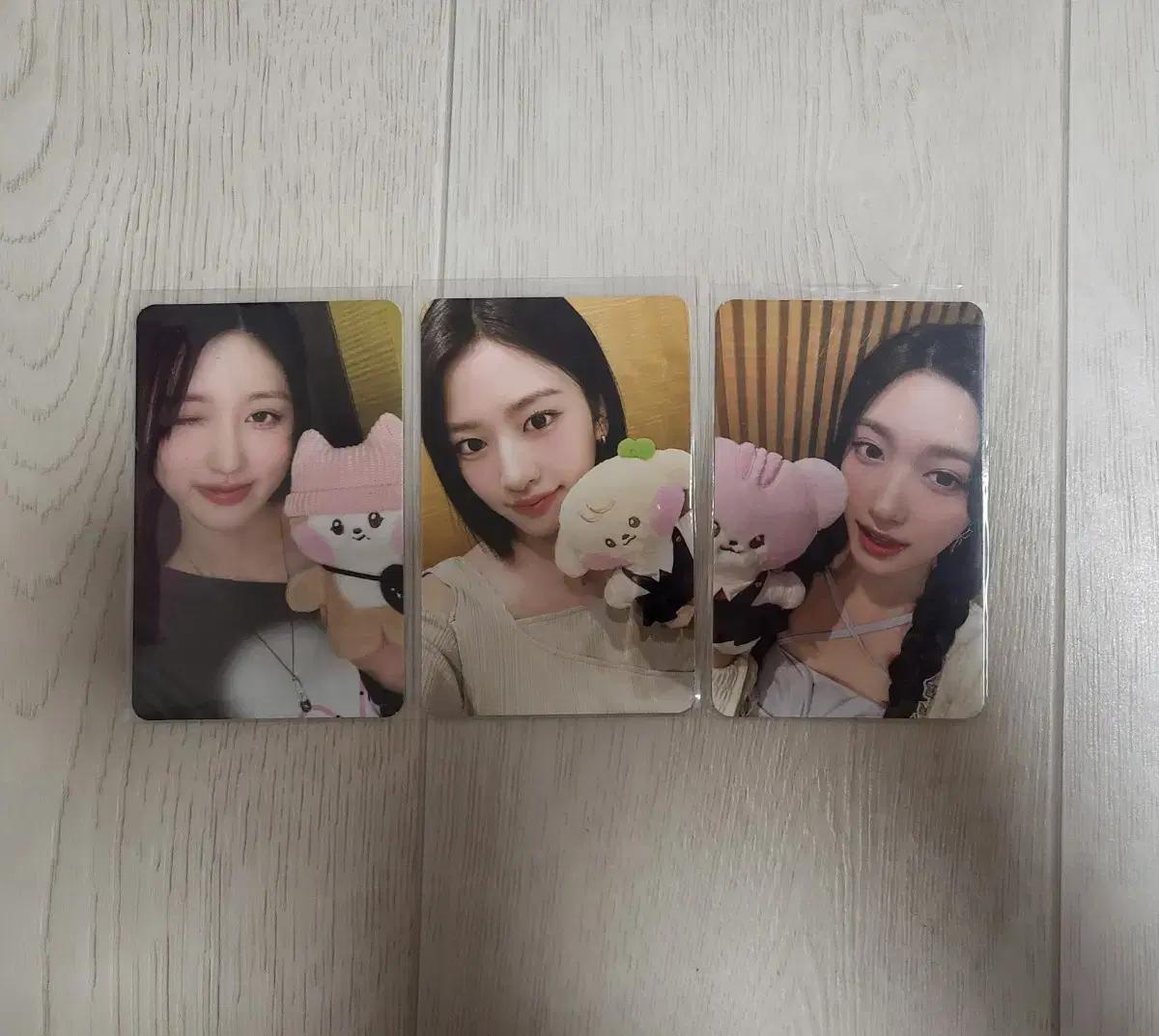 아이브 스위치 팝업 미니브 미니니 5만원 특전 포카 유진/이서