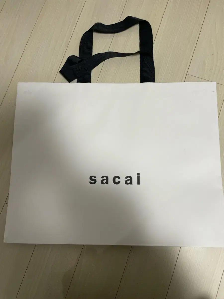 Sacai 사카이 쇼핑백 종이가방