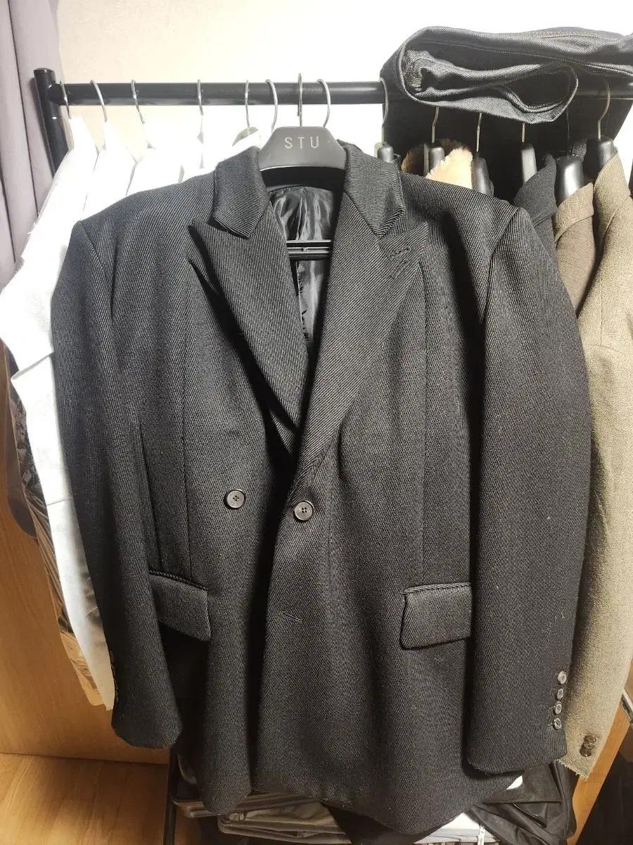 STU 다이애그널 블레이저 M