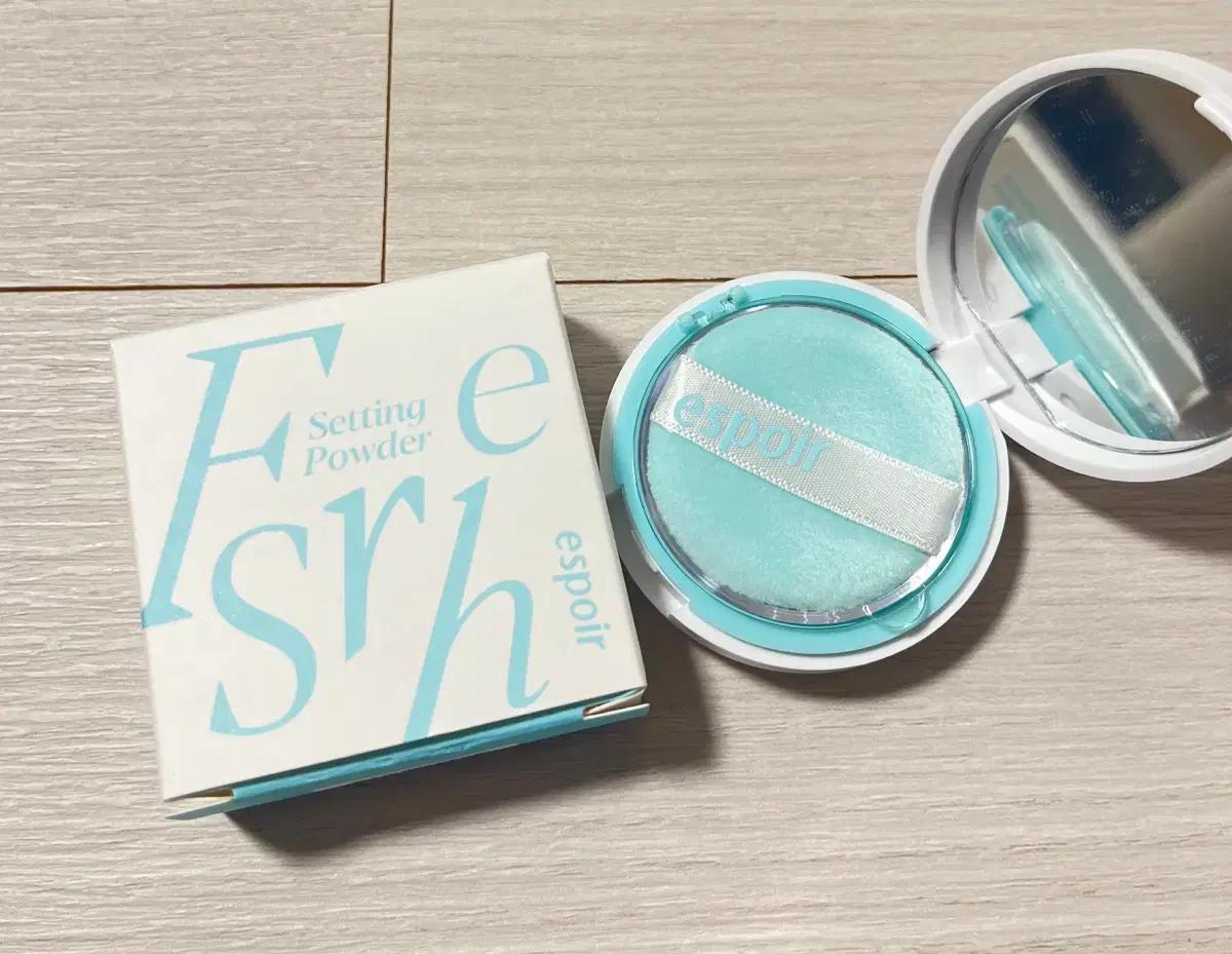 에스쁘아 프레시 파우더 새상품