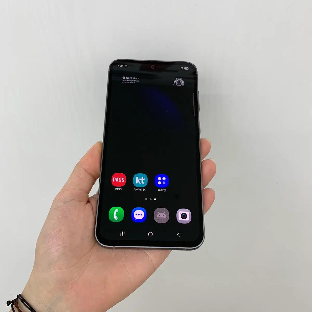 (25년개통) 갤럭시S23FE 256기가 블랙 부산중고폰 팝니다44744