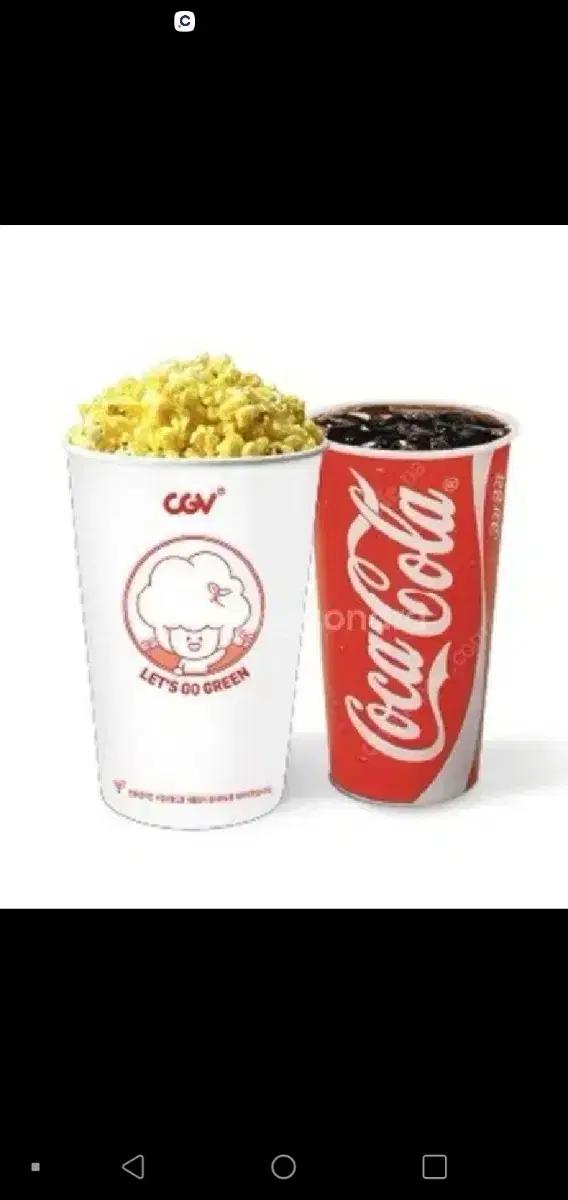 CGV 팝콘M 1개+음료M 1개 세트 모바일쿠폰