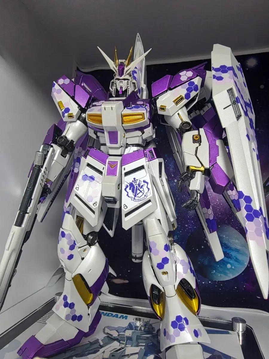 MG 하이뉴 메탈릭도색 & 메탈프레임작 팝니다.