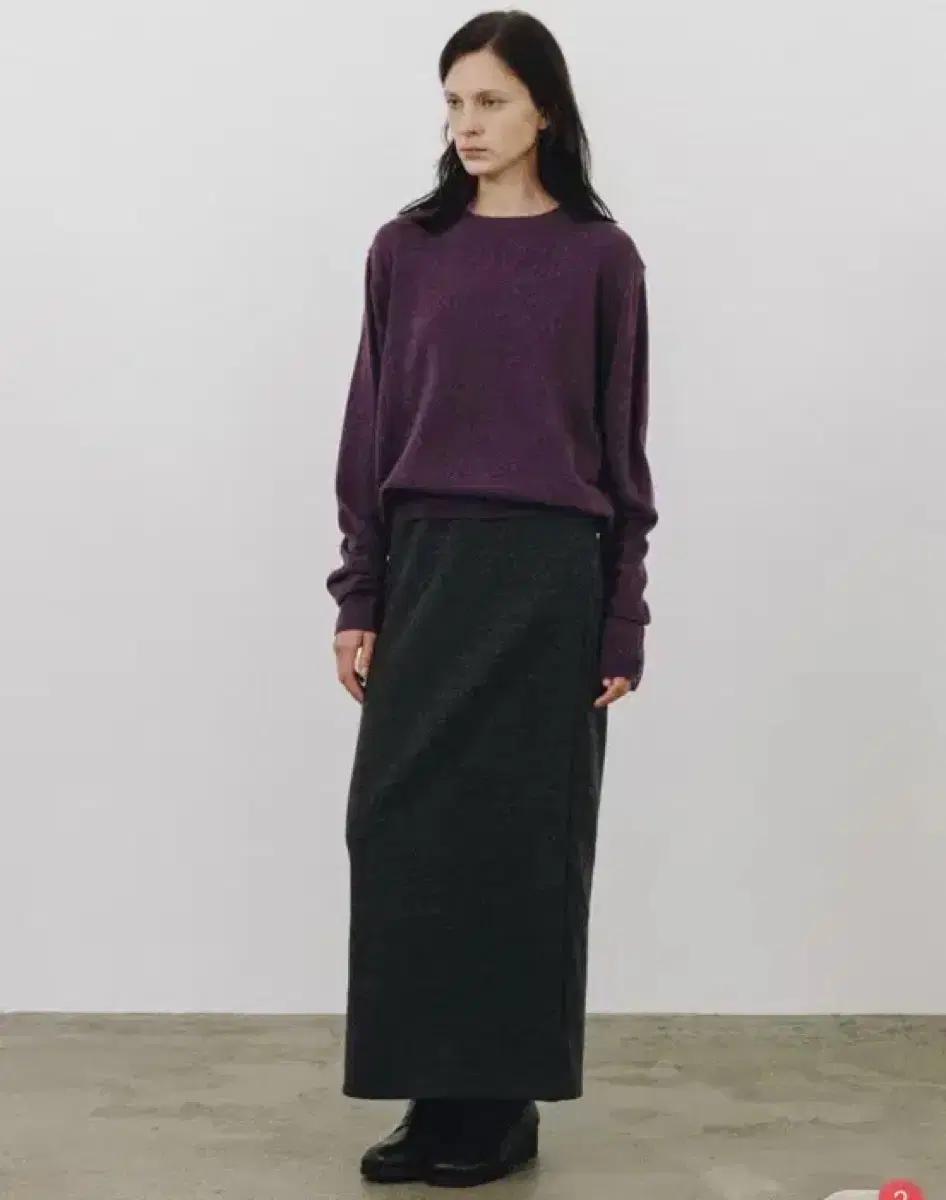 어그스트 jersey maxi skirt 사이즈3