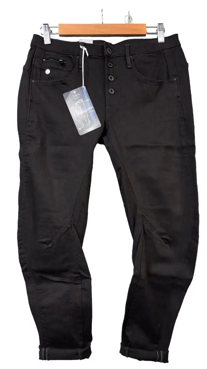 G-Star ARC 블랙 3D스판데님 바지(W26/L28)