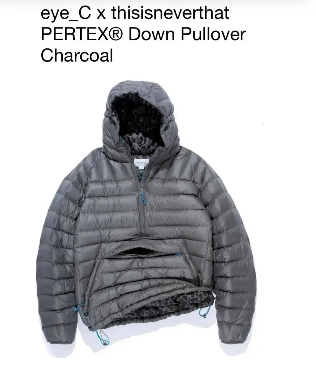 디스이즈네버댓 x eye_c 아노락 패딩(m)