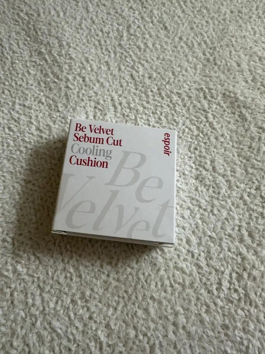 (새상품) 에스쁘아 비 벨벳 쿨링 쿠션
