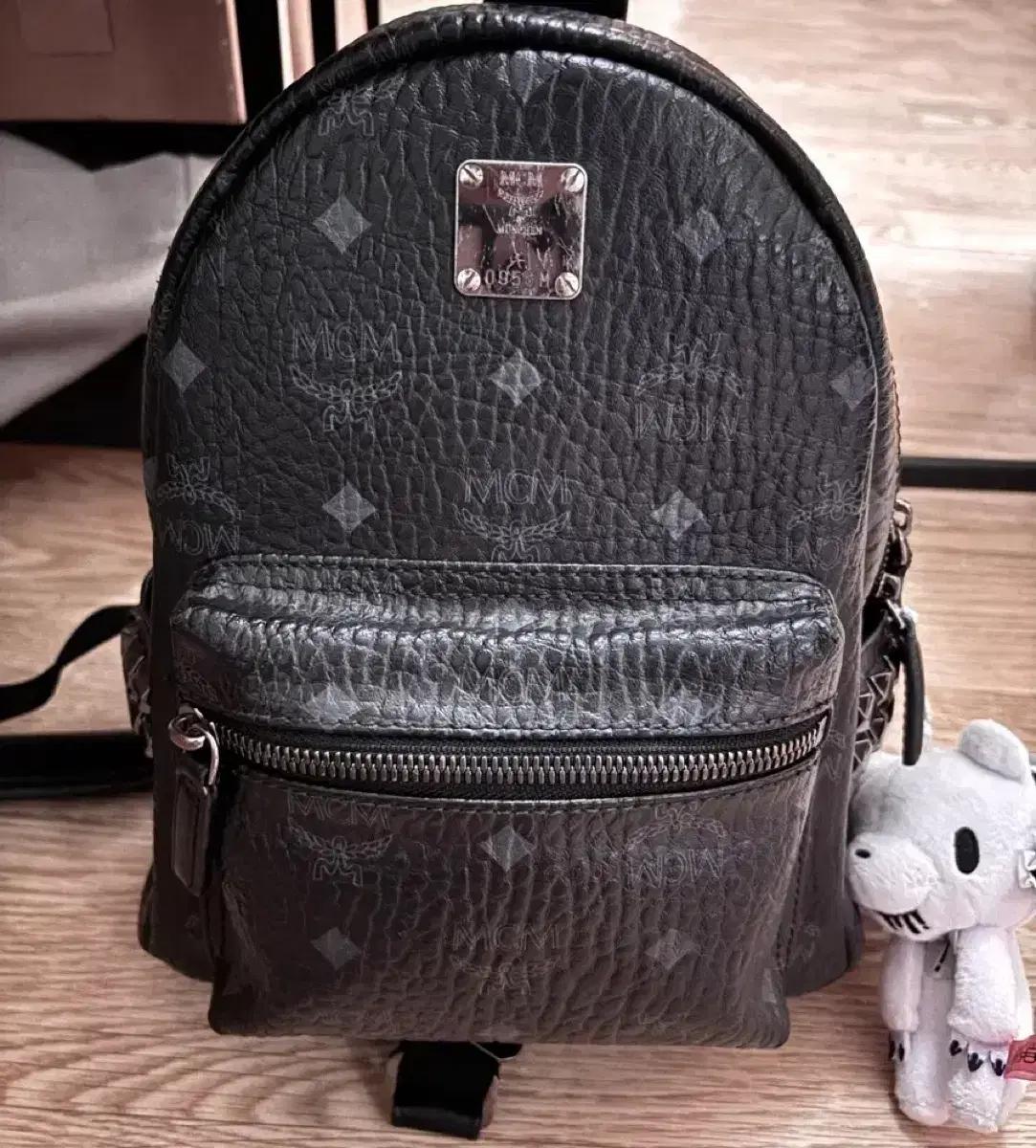 MCM 스타크 백팩 블랙 mini 지뢰계 양지뢰