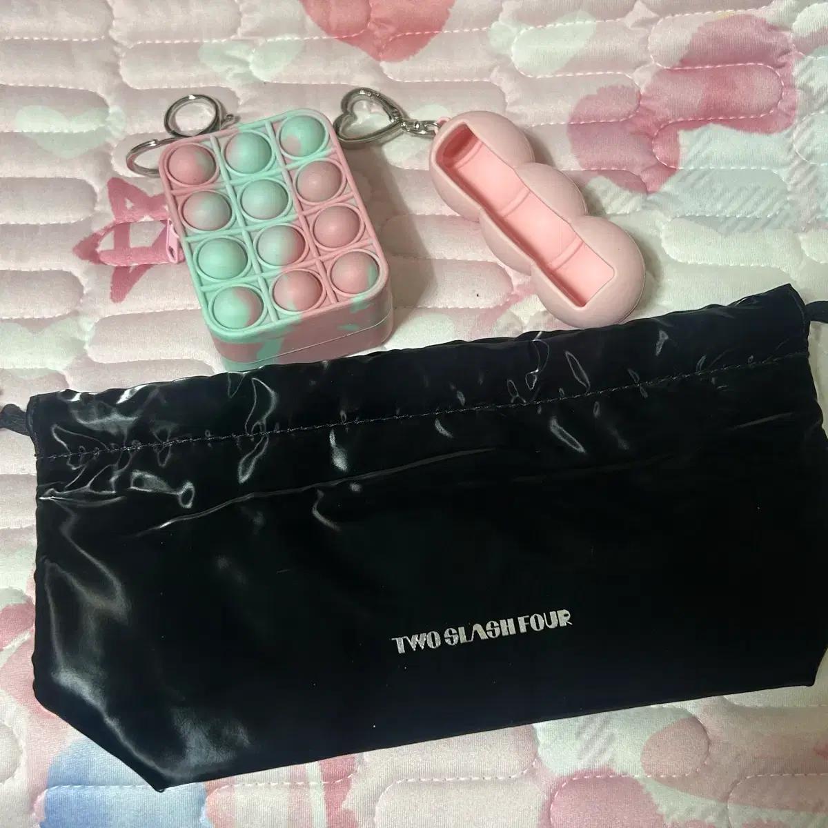 팝잇 키링 3ce 키링 틴트 파우치