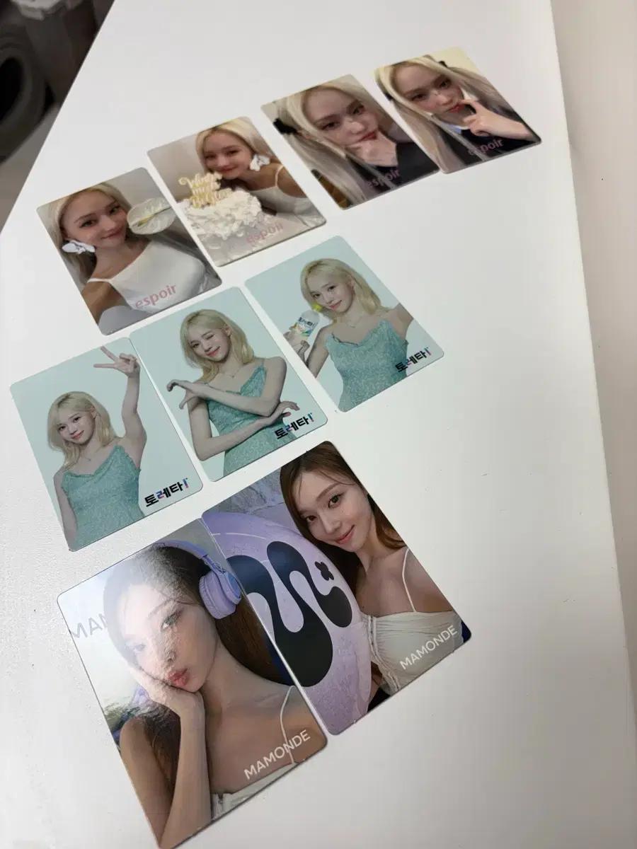 에스파 윈터 마몽드 에스쁘아 토레타 포카 9장