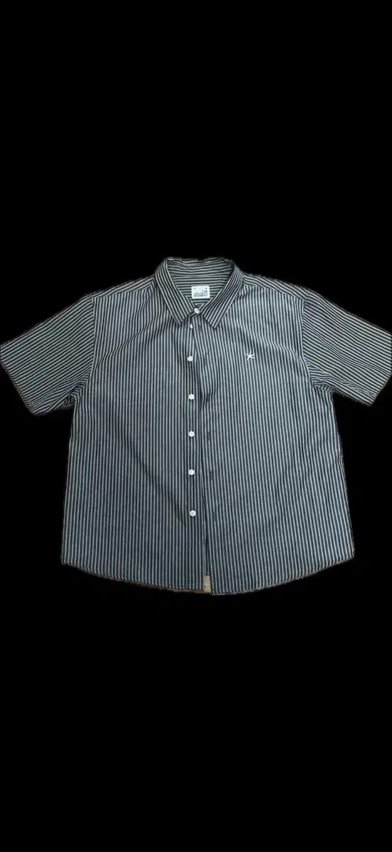 더콜디스트모먼트 TCM mini logo stripe half shirt