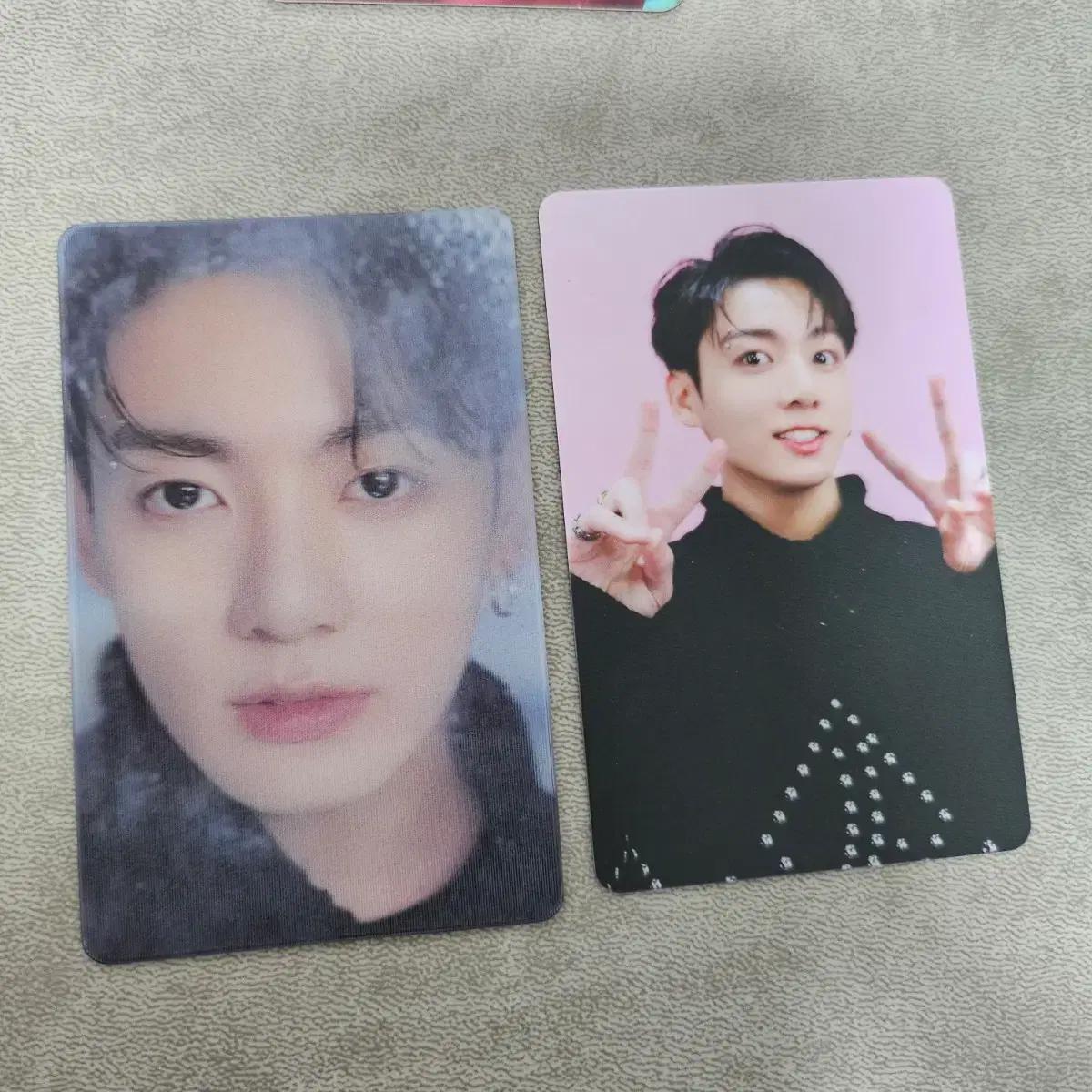 2장 세트 디아이콘 미니 스페셜 포카 정국 bts 방탄