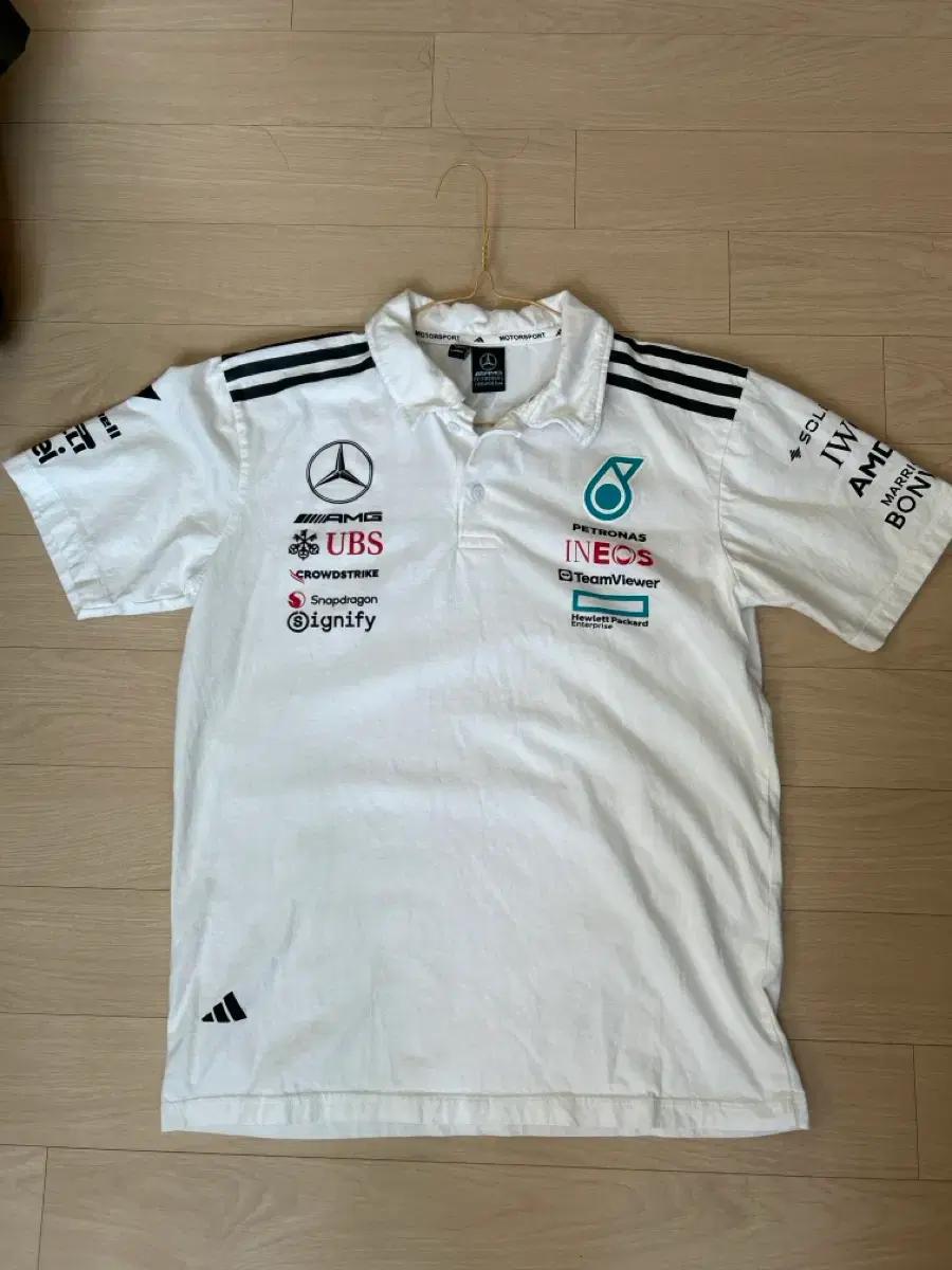벤츠 f1 반팔티